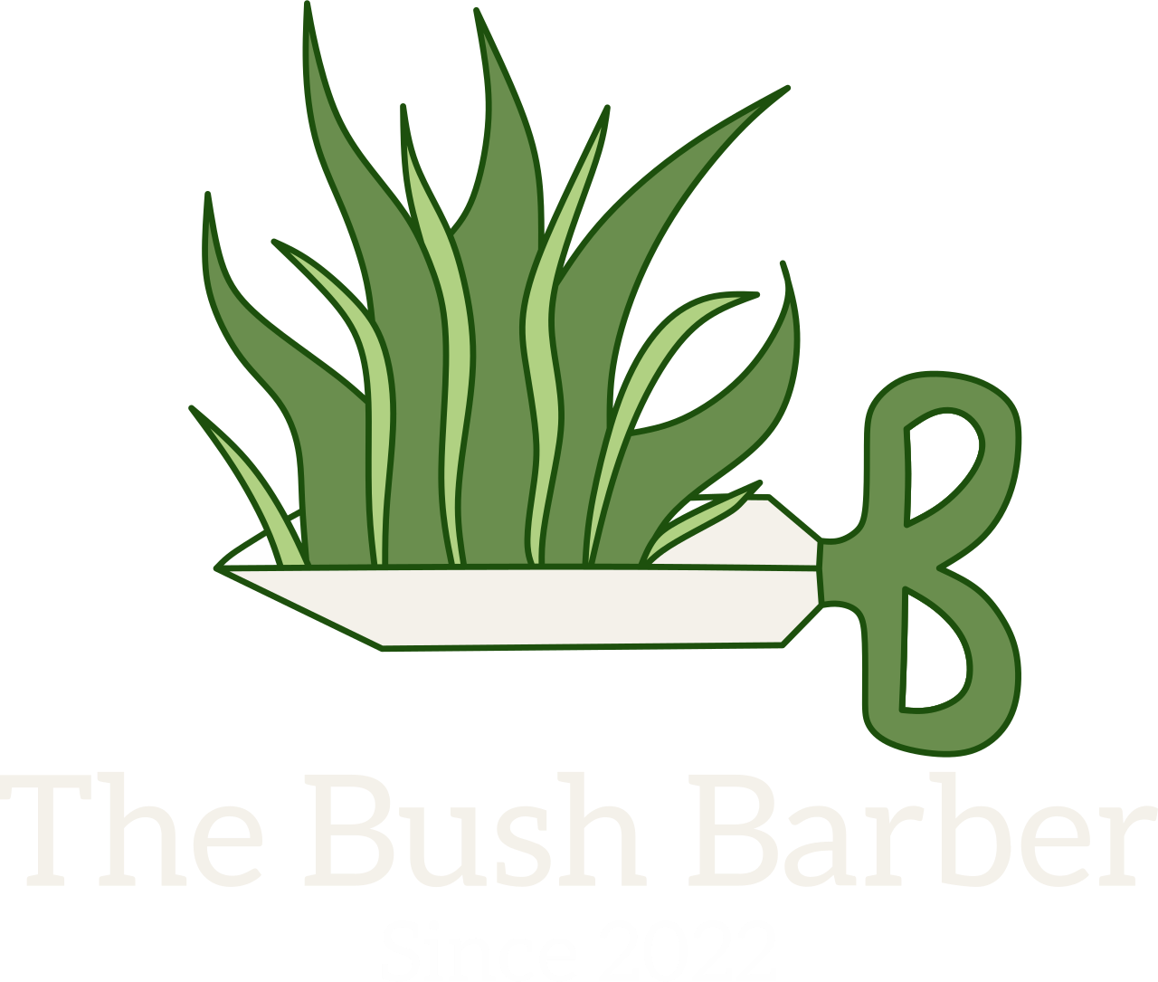 The Bush Barber Logo